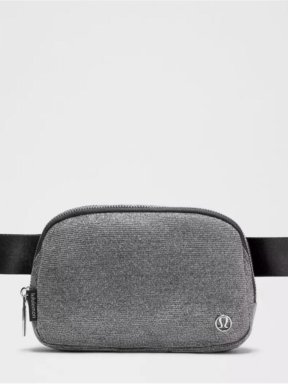 lululemon athletica Glitter Grey Everywhere Belt Bag BNWT Sparkle Bag